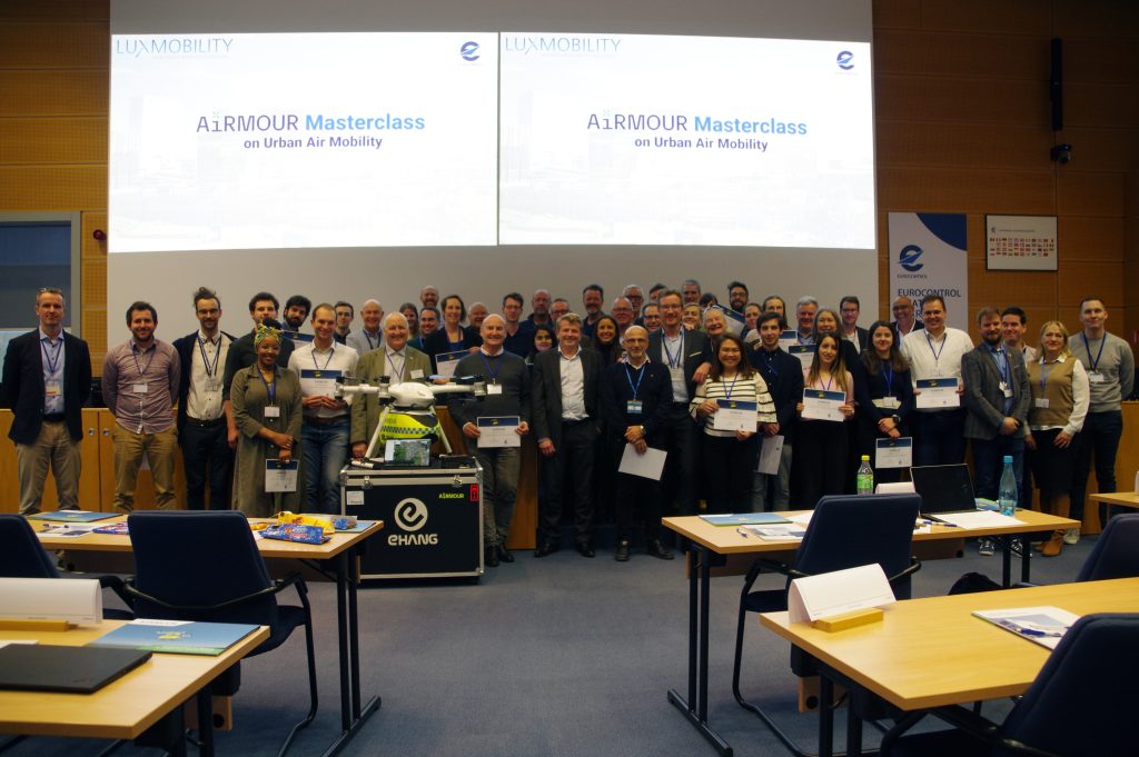 AiRMOUR Masterclass on Urban Air Mobility, Luxembourg Dec 2022